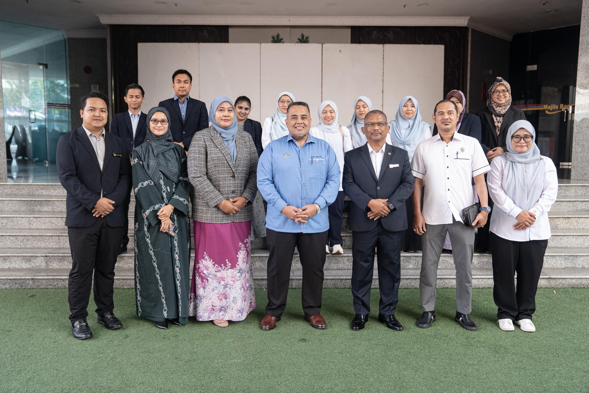 KUJUNGAN HORMAT MP DUNGUN KE MAJLIS BANDARAYA IPOH 